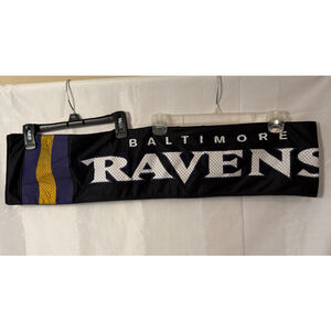 NFL Baltimore Ravens Jersey Mesh Fleece Pocket Scarf Pro-FAN-ity Littlearth